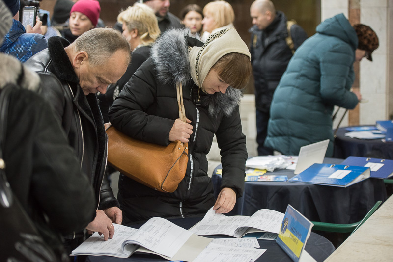 У харківському метро пройшов загальноміський ярмарок вакансій