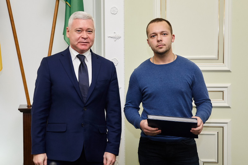Ігор Терехов вручив премії Харківської міської ради