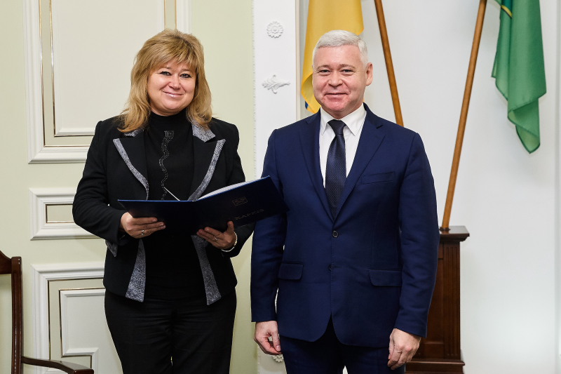 Ігор Терехов вручив премії Харківської міської ради