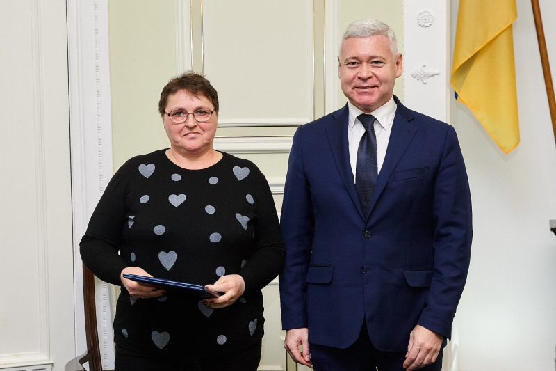 Ігор Терехов вручив премії Харківської міської ради