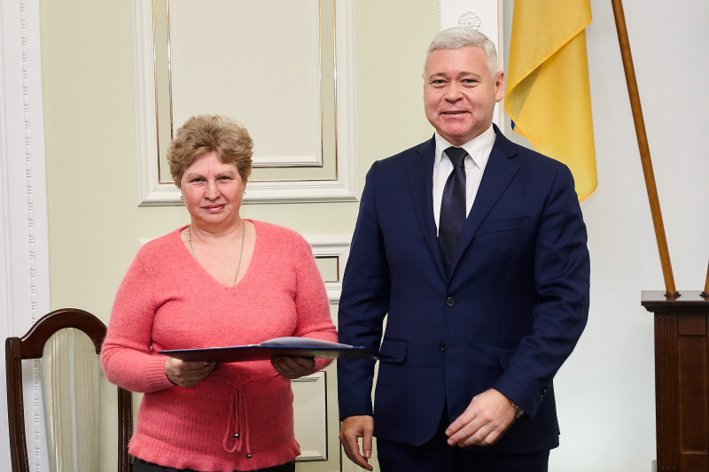 Ігор Терехов вручив премії Харківської міської ради