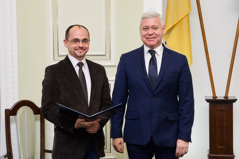 Ігор Терехов вручив премії Харківської міської ради