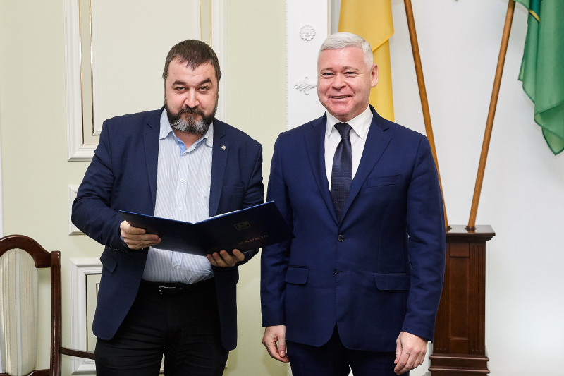 Ігор Терехов вручив премії Харківської міської ради