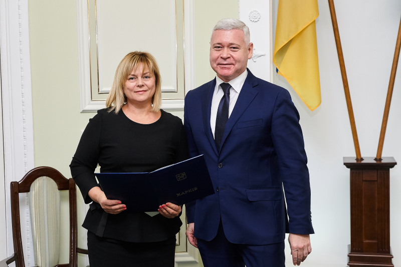 Ігор Терехов вручив премії Харківської міської ради