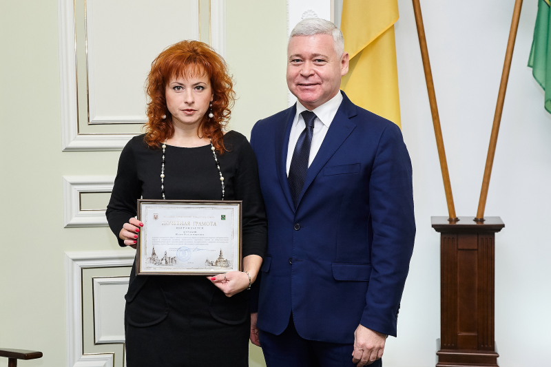 Ігор Терехов вручив премії Харківської міської ради