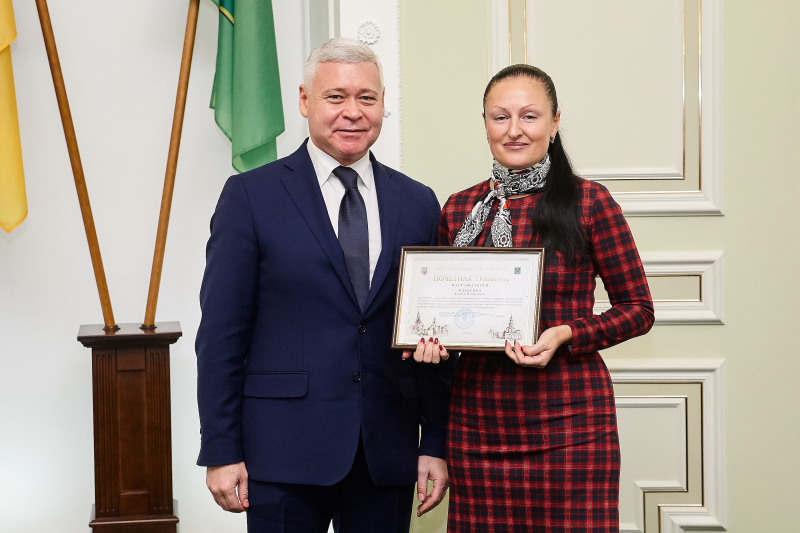Ігор Терехов вручив премії Харківської міської ради