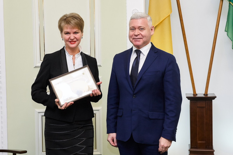 Ігор Терехов вручив премії Харківської міської ради