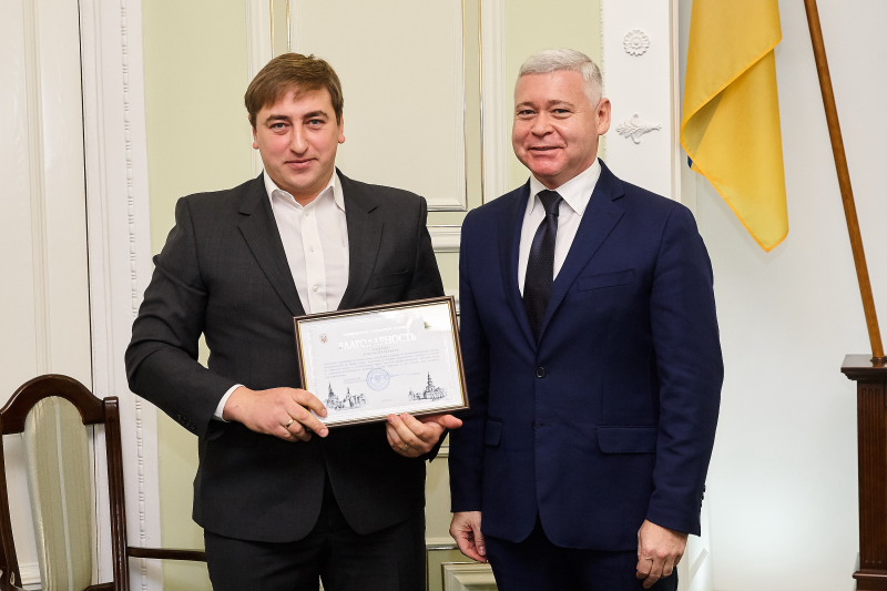 Ігор Терехов вручив премії Харківської міської ради