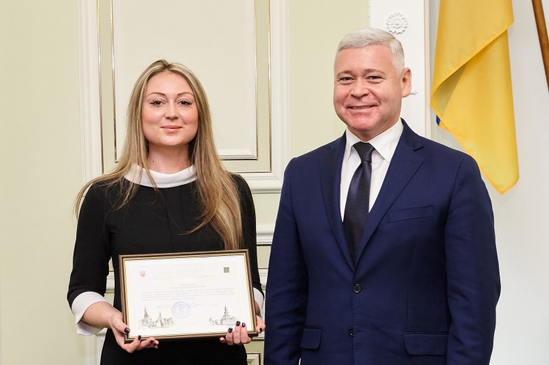 Ігор Терехов вручив премії Харківської міської ради