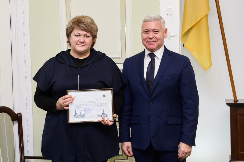Ігор Терехов вручив премії Харківської міської ради