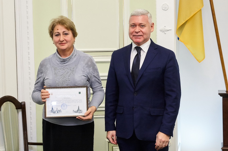 Ігор Терехов вручив премії Харківської міської ради