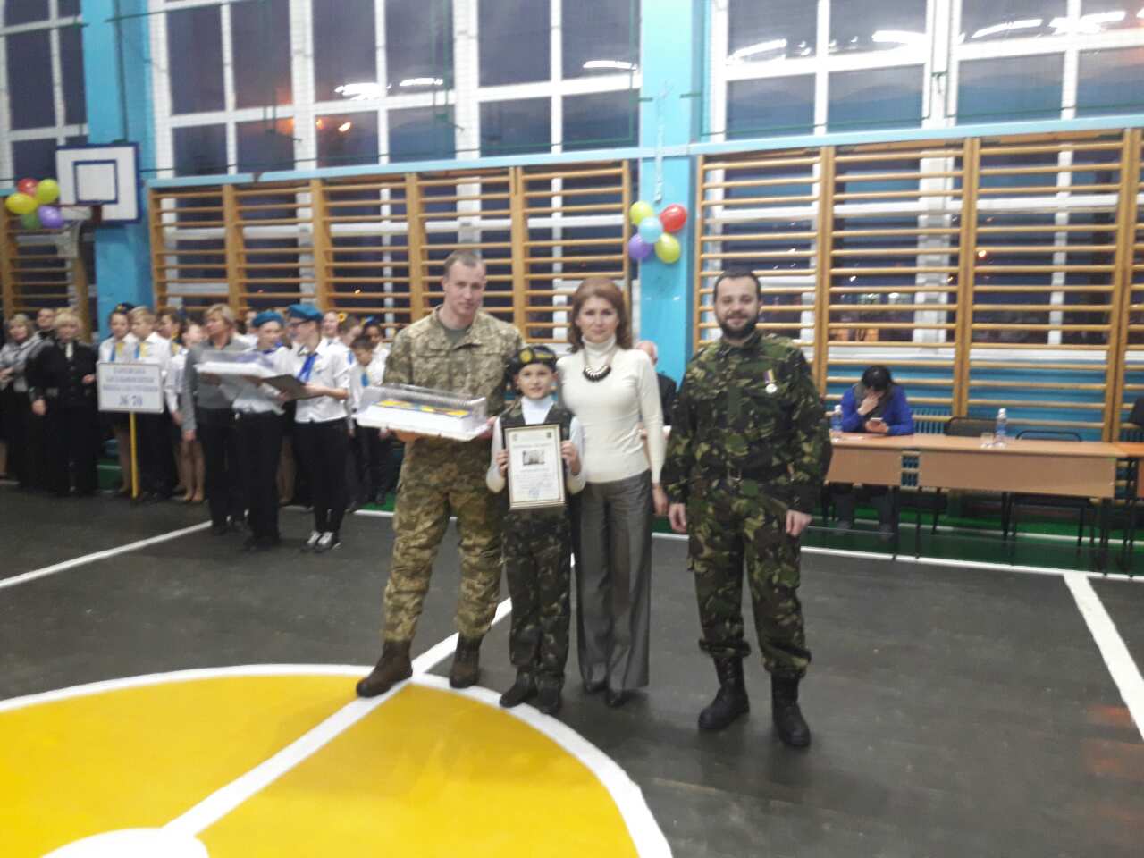 В Індустріальному районі пройшов конкурс серед школярів до Дня Збройних Сил України