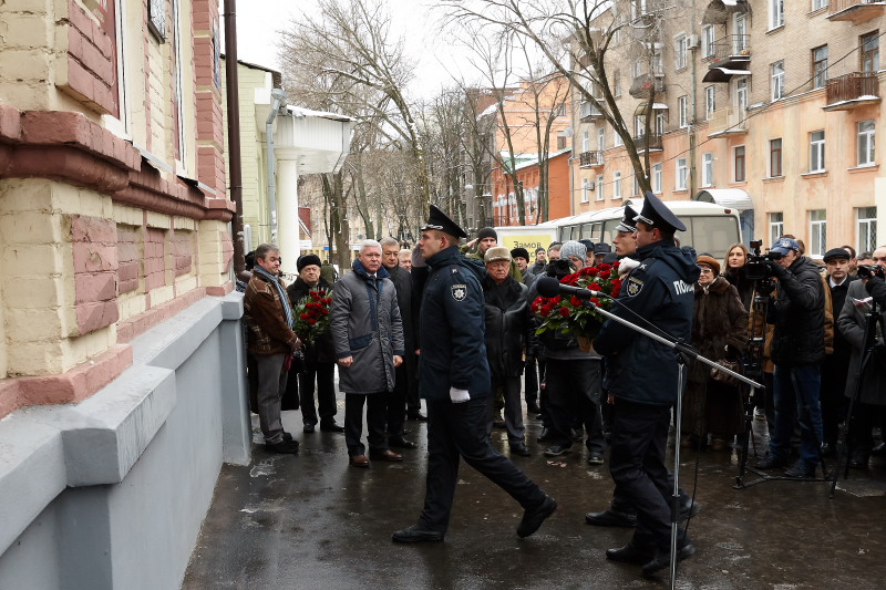 Ігор Терехов: Відкриття меморіальної дошки Миколі Бокаріусу - це данина пам'яті видатному вченому