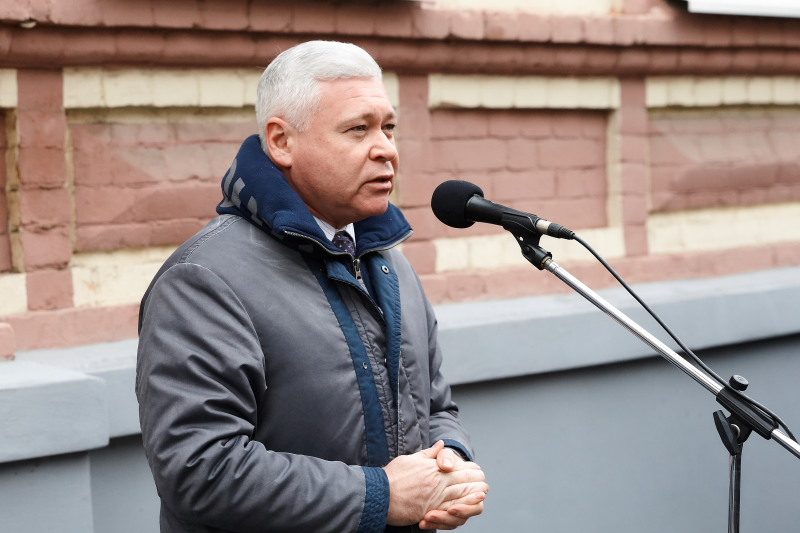 Ігор Терехов: Відкриття меморіальної дошки Миколі Бокаріусу - це данина пам'яті видатному вченому