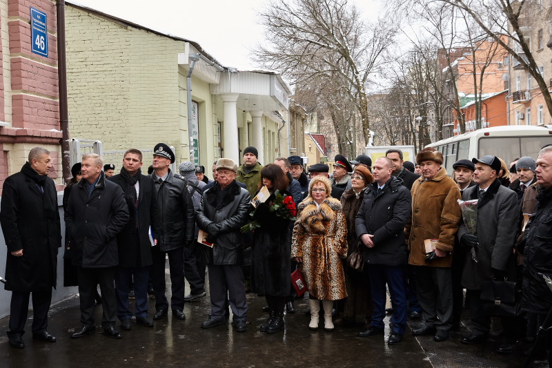 Ігор Терехов: Відкриття меморіальної дошки Миколі Бокаріусу - це данина пам'яті видатному вченому