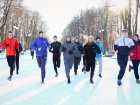 У парку Горького відбулася пробіжка з чемпіонами
