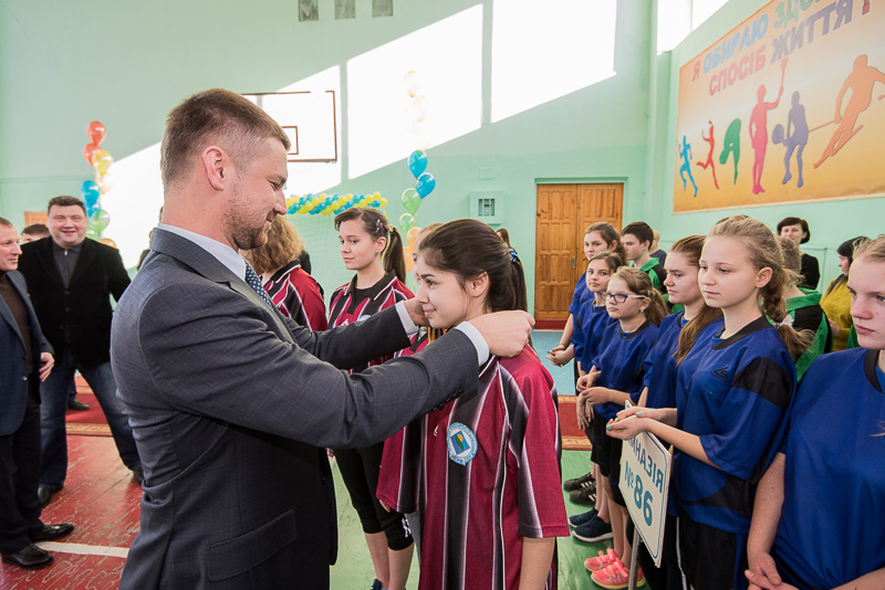 У Холодногірському районі пройшли змагання з гандболу серед школярів