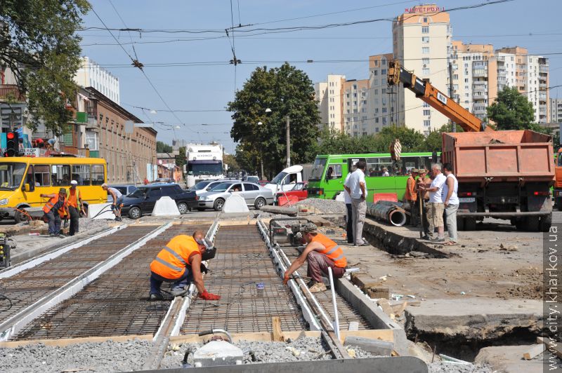Будівництво переїзду Гагаріна - Кірова на стадії завершення
