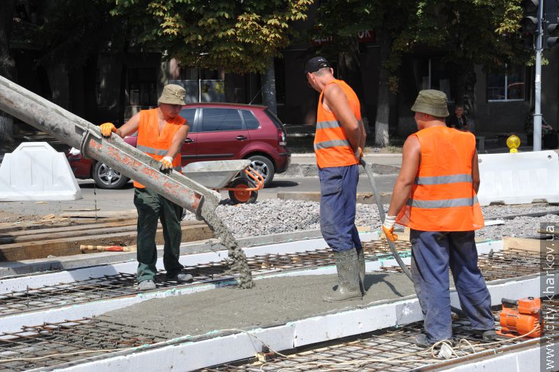 Будівництво переїзду Гагаріна - Кірова на стадії завершення