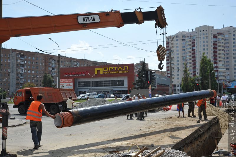 Будівництво переїзду Гагаріна - Кірова на стадії завершення