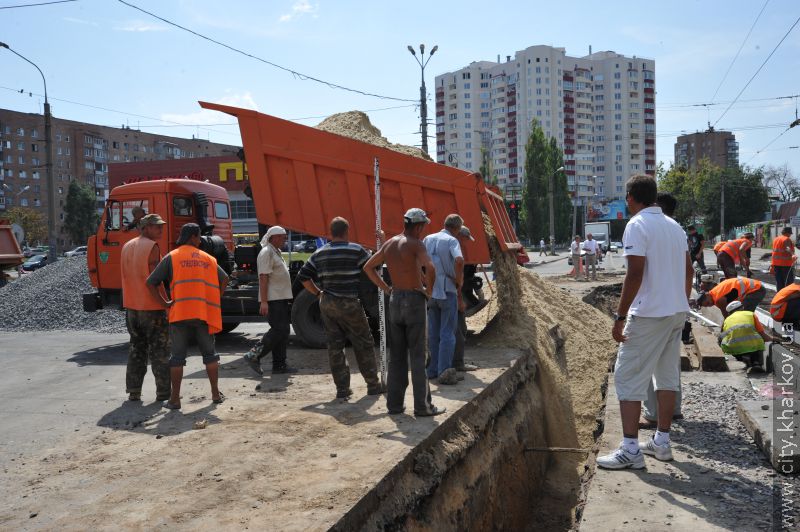 Будівництво переїзду Гагаріна - Кірова на стадії завершення