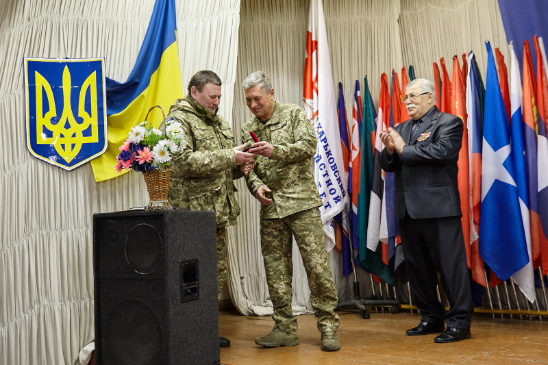 У військовому госпіталі вшанували харківських афганців