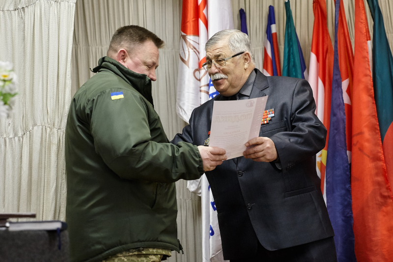 У військовому госпіталі вшанували харківських афганців