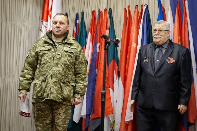 У військовому госпіталі вшанували харківських афганців