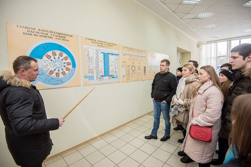Представники молодіжної ради побували на очисних спорудах «Харківводоканалу»