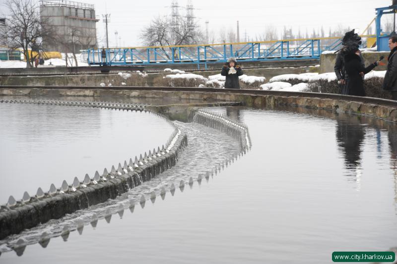 Депутати Харківської міської ради оглянули комплекс біологічного очищення «Диканівський» і головну каналізаційну насосну станцію