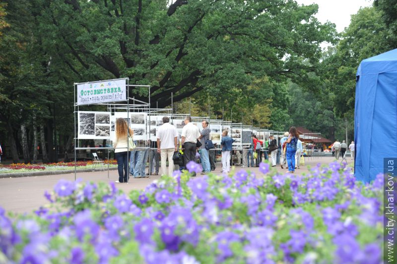 У саду Шевченка відкрилася унікальна фотовиставка