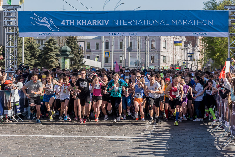 У Харкові проходить масовий міжнародний марафон (доповнено, оновлено)