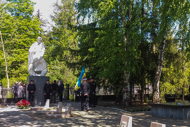 У Слобідському районі вшанували пам'ять загиблих у Другій світовій війні
