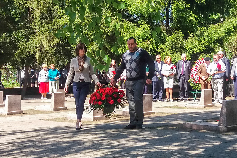 У Слобідському районі вшанували пам'ять загиблих у Другій світовій війні