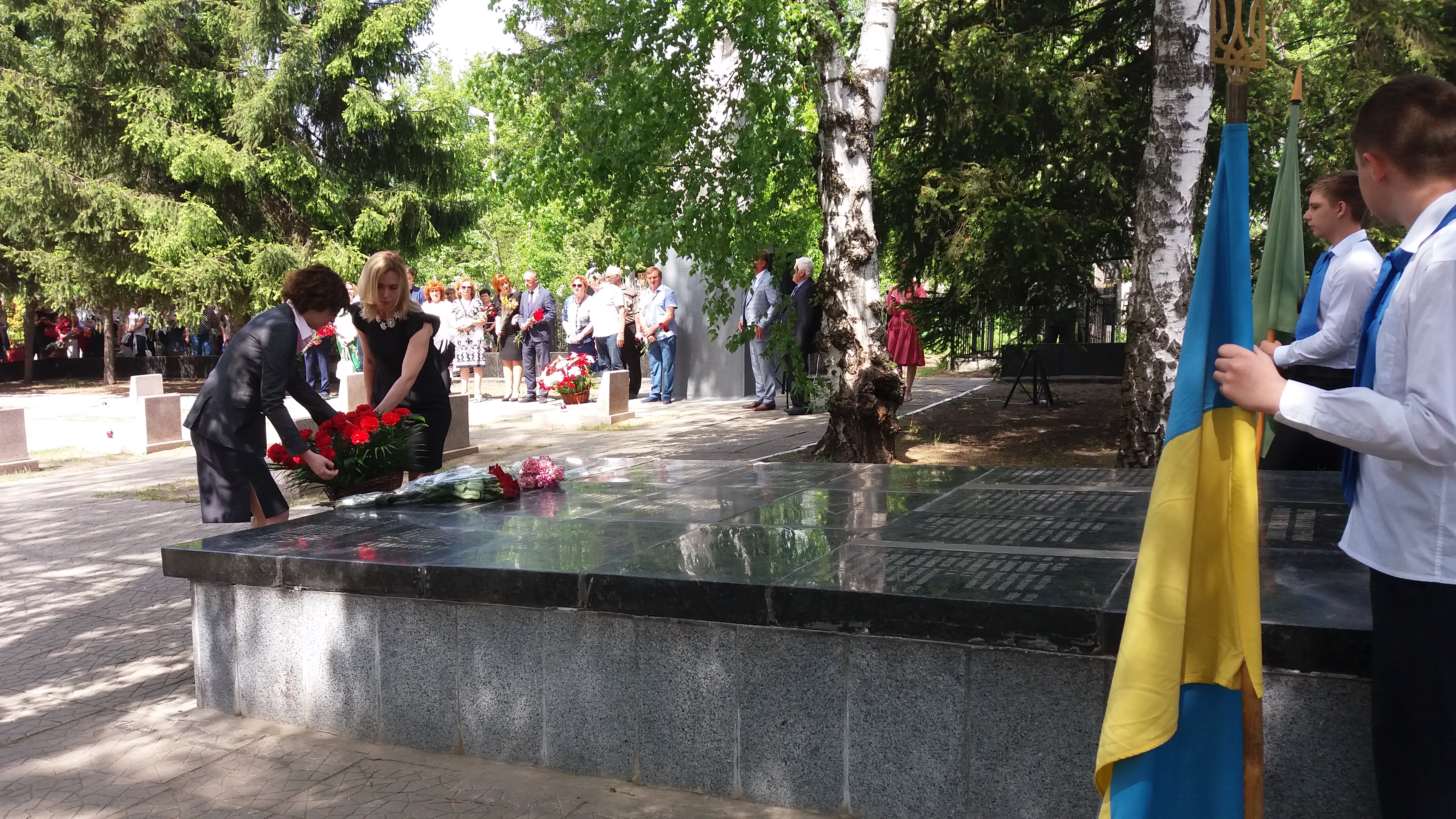 У Слобідському районі вшанували пам'ять загиблих у Другій світовій війні