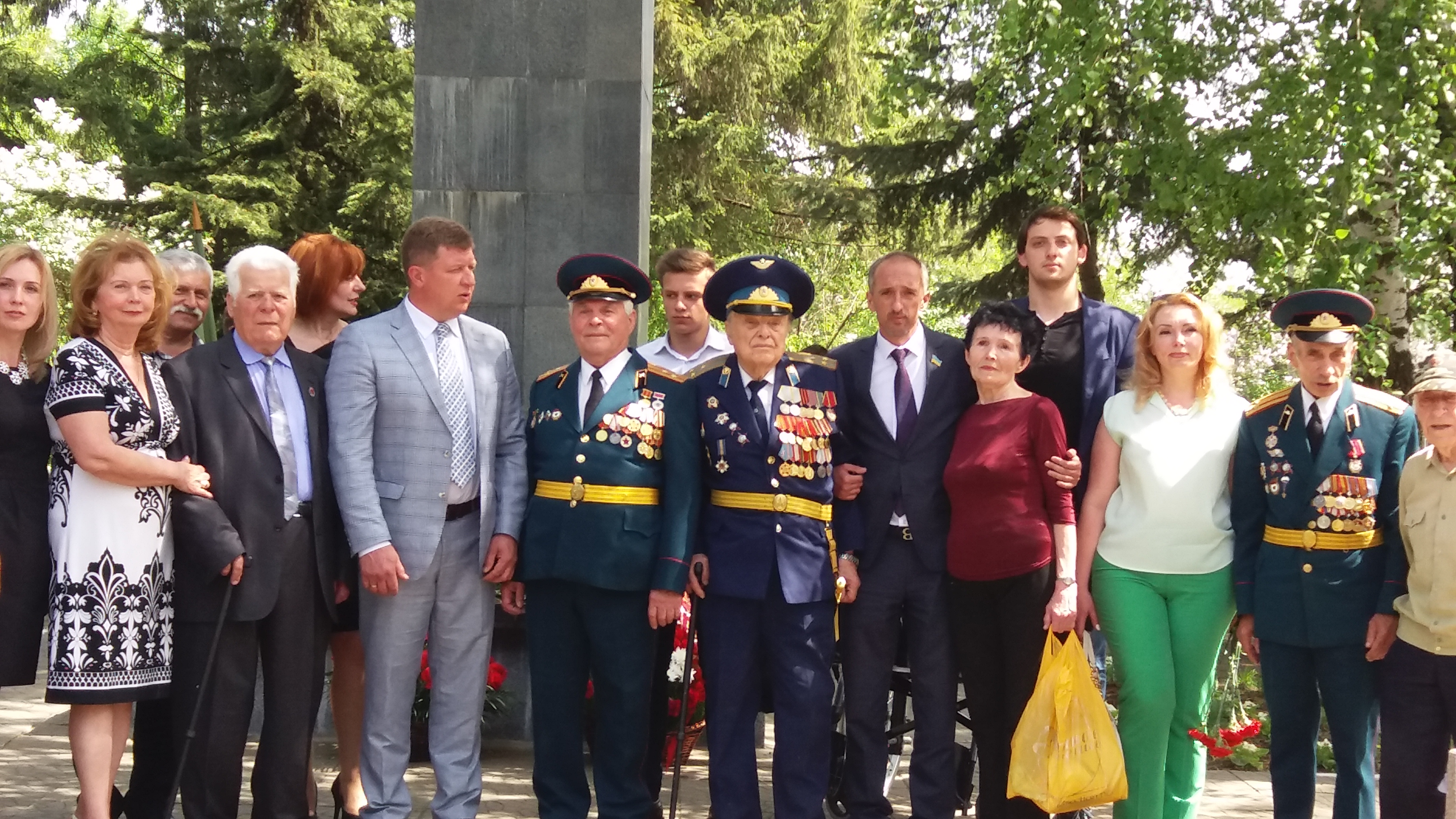 У Слобідському районі вшанували пам'ять загиблих у Другій світовій війні