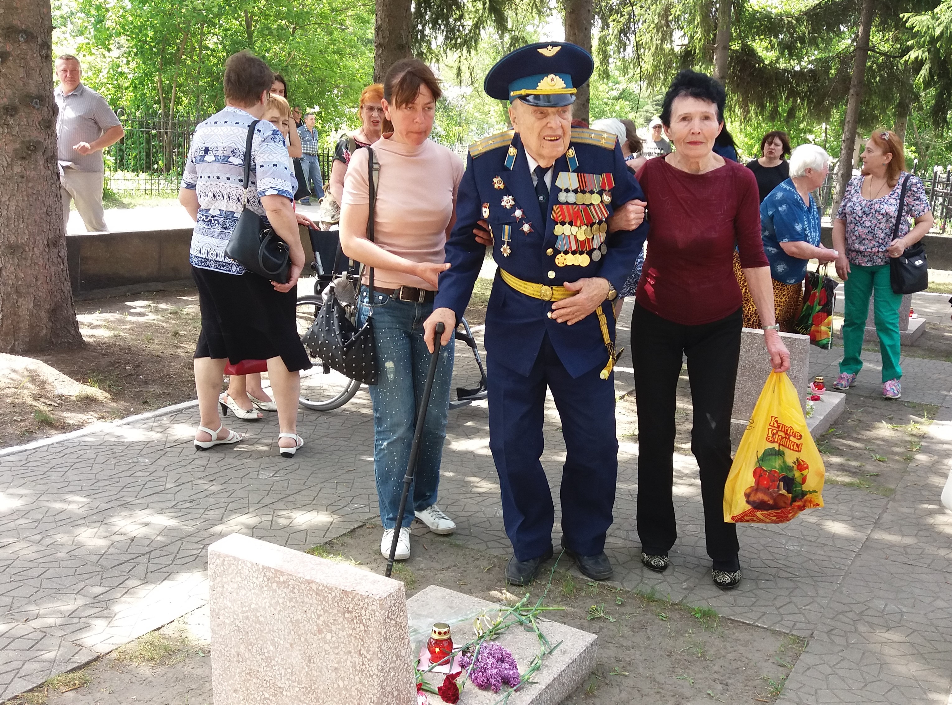 У Слобідському районі вшанували пам'ять загиблих у Другій світовій війні