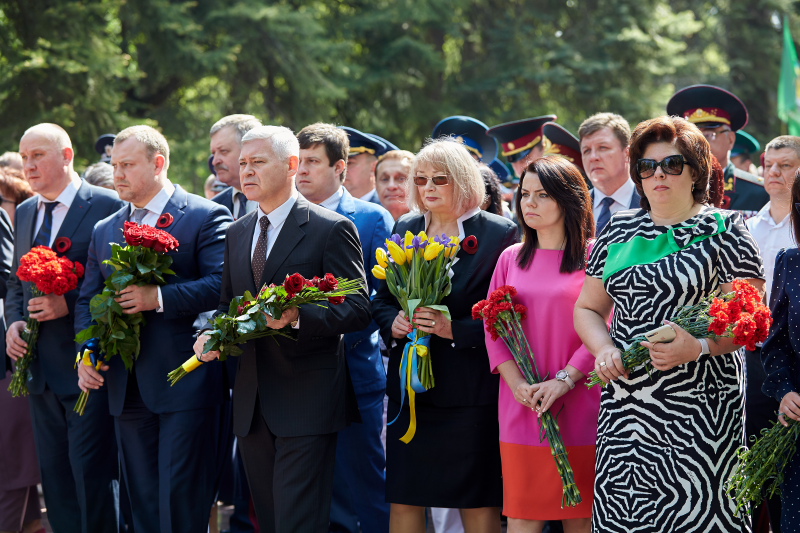 На Меморіалі Слави пройшли жалобні заходи