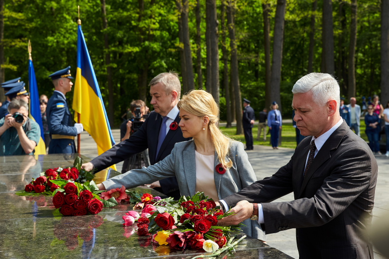 На Меморіалі Слави пройшли жалобні заходи