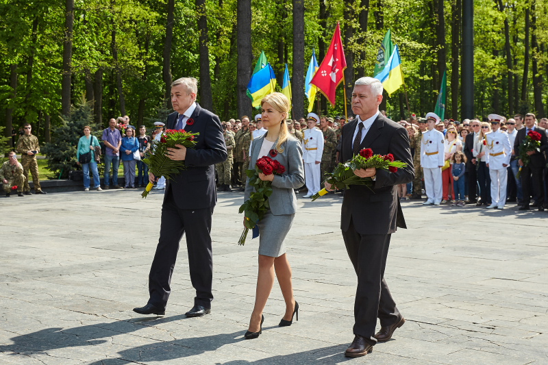 На Меморіалі Слави пройшли жалобні заходи