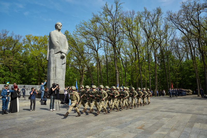 На Меморіалі Слави пройшли жалобні заходи