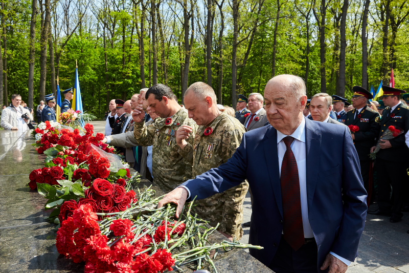 На Меморіалі Слави пройшли жалобні заходи