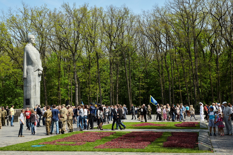 На Меморіалі Слави пройшли жалобні заходи