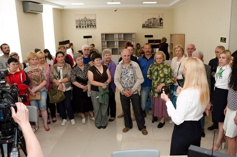 Слабочуючі ознайомилися з роботою «Прозорого офісу»