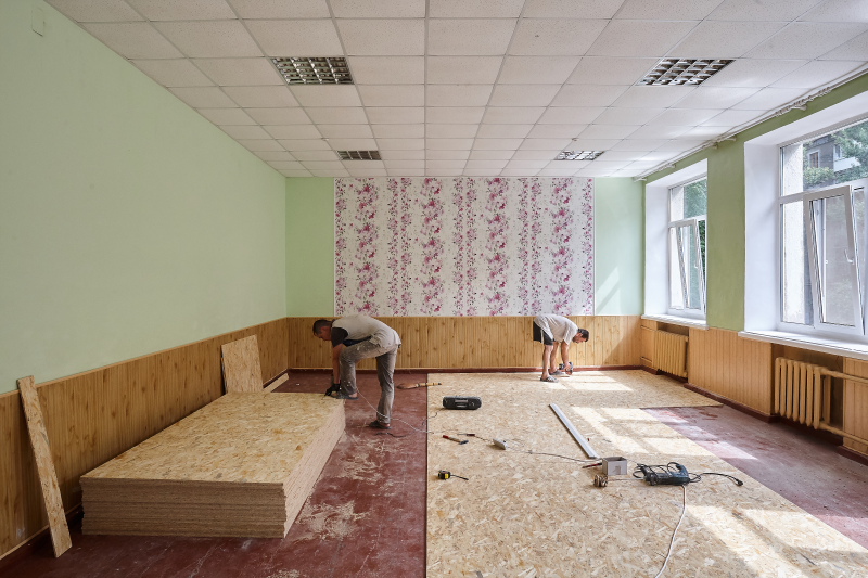 У харківській школі №105 проводиться капітальний ремонт