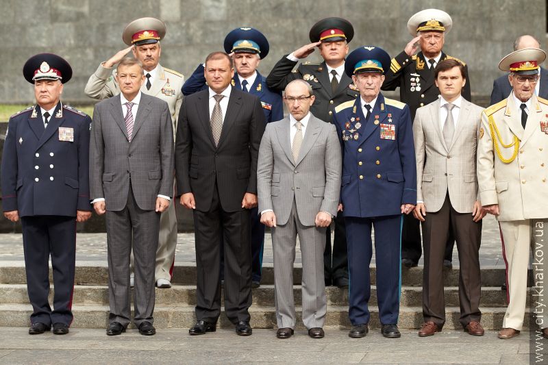 На Меморіалі Слави в Лісопарку вшанували пам'ять загиблих за Вітчизну