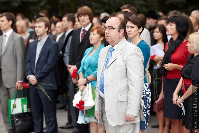 На Меморіалі Слави в Лісопарку вшанували пам'ять загиблих за Вітчизну