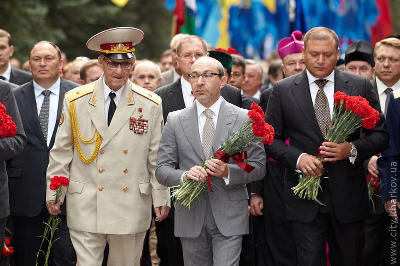 На Меморіалі Слави в Лісопарку вшанували пам'ять загиблих за Вітчизну