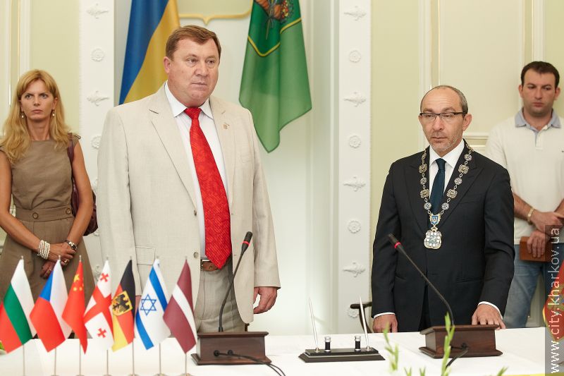 Геннадій Кернес провів прийом на честь делегацій міст-побратимів і партнерів