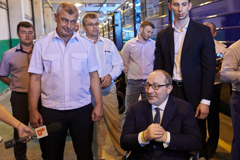 Геннадій Кернес: Працюємо над підвищенням зручності та безпеки пасажирського транспорту для харків'ян